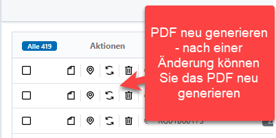 KD-Rechnungen PDF neu generieren